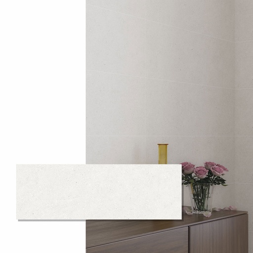 [30198] Revestimiento Cifre Granite White Mate 30x90