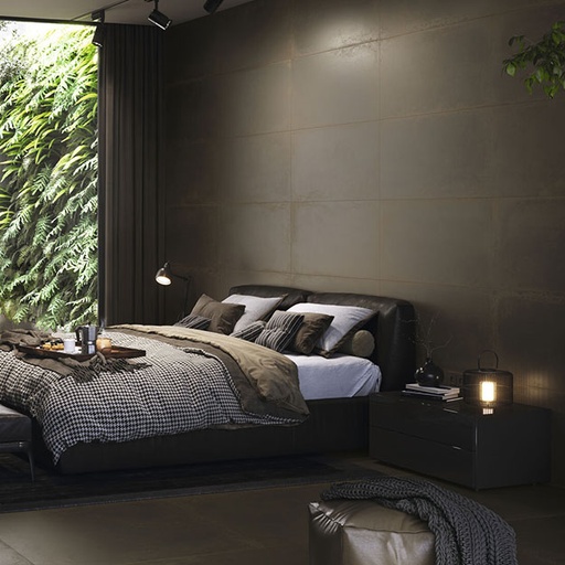 [30181] Porcelanato Cifre Industrial Black 60x120