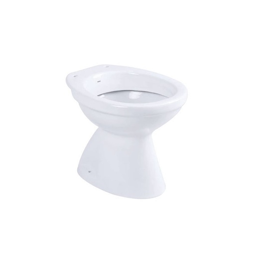 [25021] Inodoro Corto Roca Línea Italiana Blanco (Capea)