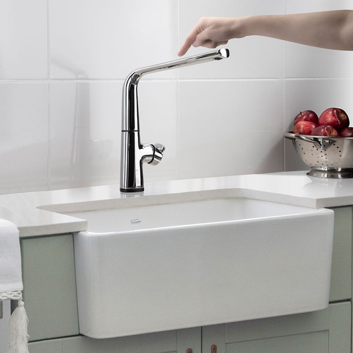 [10964] Lavatorio Ferrum Country Blanco LFCF B