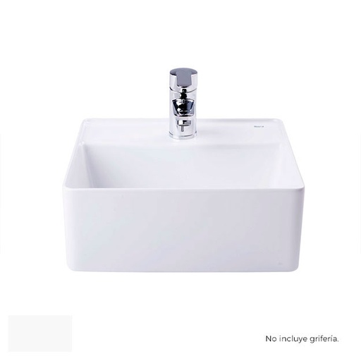 [2858] Bacha de Apoyo Roca Kira Plus 35cm Blanco