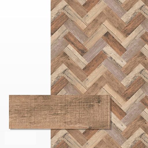 [65463] Revestimiento Alberdi Madera Fusion 20x60 (2da Calidad)