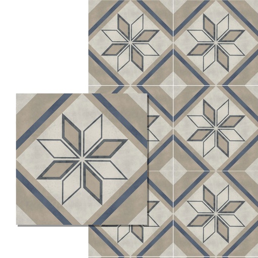 [60148] Cerámico Alberdi Mandaloria 46x46 (1ra Calidad)