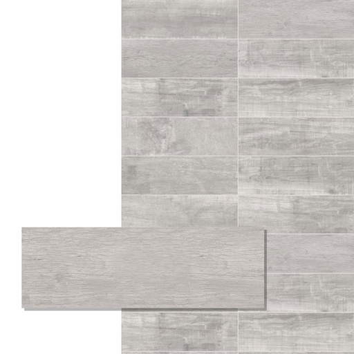[65204] Revestimiento Alberdi Medley Gris 20x60 (2da Calidad)