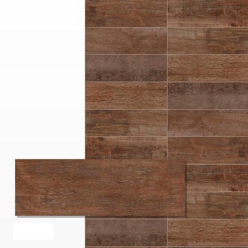 [70077] Revestimiento Alberdi Medley Marrón 20x60 (1ra Calidad)