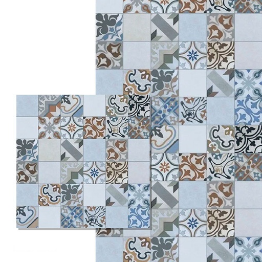 [70109] Porcelanato Alberdi Mosaic Catalá 60x60 (1ra Calidad)
