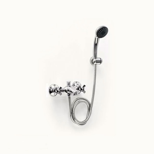 [51304] Grifería Ducha Exterior con Transferencia Peirano Murcia Cromo 415