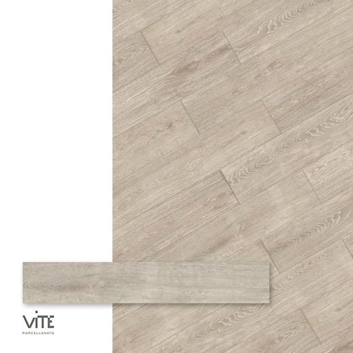 [30342] Porcelanato Vite Nordika Greige 20x120 (2da Calidad)