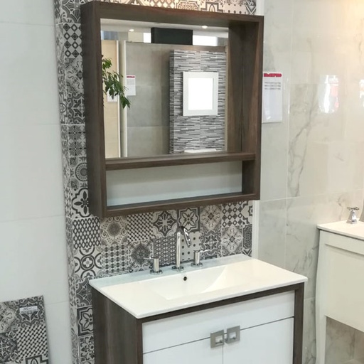 [24908] Espejo Watervan Norway 60cm Canyon Oak