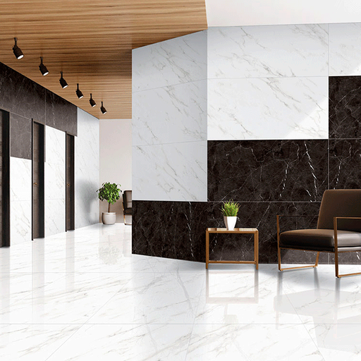 [66281] Revestimiento Portinari Nuvola White Rectificado 30x90