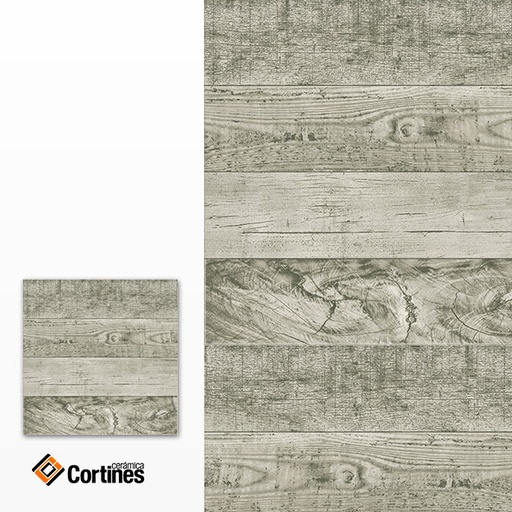 [22560] Cerámico Cortines Parquet Alamo 50x50 (1ra Calidad)