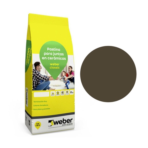 [58639] Pastina Weber Classic Color Habano (Bolsa 2kg)