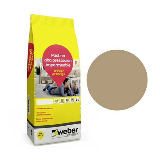 [58665] Pastina Weber Prestige Color Cedro (Bolsa 2kg)