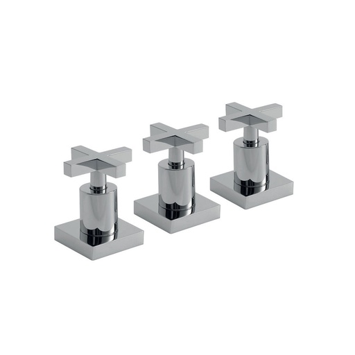 [51842] Grifería de Bidet Peirano Línea Santander Cromo 70-135