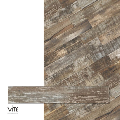 [70842] Porcelanato Vite Usato Nudo 20x120 (2da Calidad)