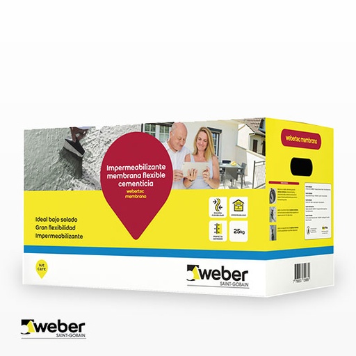 [646] Membrana Cementicia Weber Tec (Bolsa 25kg) 94-0060
