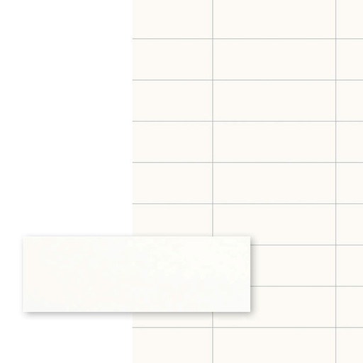 [30261] Revestimiento Portinari White Plain Lux Rectificado 30x90 (1.53) 55341